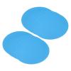 PATIKIL 9.8-inch Round Cardboard Paper, 50 Pcs Blank Disc Circles Slices for Party Decorations DIY Craft Arts Drawing Painting Writing, Blue view 1