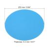 PATIKIL 9.8-inch Round Cardboard Paper, 50 Pcs Blank Disc Circles Slices for Party Decorations DIY Craft Arts Drawing Painting Writing, Blue view 2