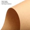 PATIKIL 20.9-inch Fan Shape Cardboard Paper, 30 Pcs Blank Disc Circles Slices for Party Decorations DIY Craft Arts Drawing Painting Writing, Brown view 4