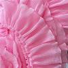 YASECO Lace 1M 12cm Wide Chiffon Pleated Lace Fabric Guipure Lace Material Lace Ribbon for Dress Sewing Decoration Craft Decorate view 1