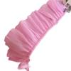 YASECO Lace 1M 12cm Wide Chiffon Pleated Lace Fabric Guipure Lace Material Lace Ribbon for Dress Sewing Decoration Craft Decorate view 2