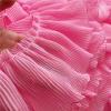 YASECO Lace 1M 12cm Wide Chiffon Pleated Lace Fabric Guipure Lace Material Lace Ribbon for Dress Sewing Decoration Craft Decorate view 4