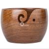 Outright Crochet Accessories Wooden Yarn Bowl Large Yarn Bowl for Knitting Crochet Bowl Yarn Storage Holder Yarn Bowls for Crocheting Yarn Bowl Cute Perfect Christmas Gifts For Women Crocheter view 1