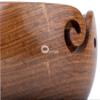 Outright Crochet Accessories Wooden Yarn Bowl Large Yarn Bowl for Knitting Crochet Bowl Yarn Storage Holder Yarn Bowls for Crocheting Yarn Bowl Cute Perfect Christmas Gifts For Women Crocheter view 2