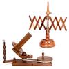 Rosewood Yarn Swift and Ball Winder Combo Wooden Umbrella Swift Knitting Yarn Winder Hand Operated Wool Winding Tool Set view 1