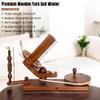 Rosewood Yarn Swift and Ball Winder Combo Wooden Umbrella Swift Knitting Yarn Winder Hand Operated Wool Winding Tool Set view 4