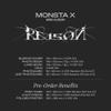 MONSTA X Reason 12th Mini Album CD+Photobook+Lyric book+Photocard+Unit photocard+POB+Tracking (SET(1+2+3+4)) view 2