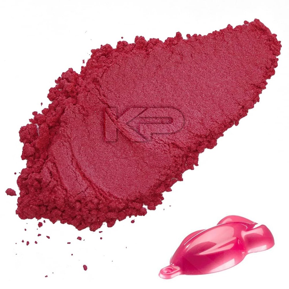 KP Pigments Pink Lemonade Pearlescent 100% Pure Fine Mica Powder - Naturally Pigmented Multipurpose DIY Arts and Crafts, Dye, Soap Making, Cosmetics, Epoxy Resin, Paint, and More! 1 Kg