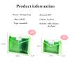 Document Bag A4 A5 Waterproof PP Transparent Document Storage Organizer Three-Dimensional File Bag Papers Pouch Folder for Office Home Document Holder (Color : A5 Yellow) view 2