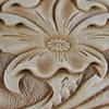 12-Petal Oval Flower Center Stamp, Japan Select Leather Stamping Tool, J612 view 3