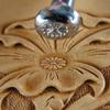 12-Petal Oval Flower Center Stamp, Japan Select Leather Stamping Tool, J612 view 4