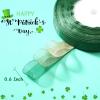 6 Rolls Organza Ribbon Sheer Chiffon Ribbon Bulk for Wrapping Decorating Valentine Wedding Birthday Bouquet Garland(0.6 Inch X 50 Yard Each Roll,Green) view 2