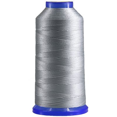 Selric [1200Yards / 26 Colors Available] Tex 135 Bonded Nylon Thread for Leather Sewing 420D/3 T135#138 Heavy Duty Upholstery Thread for Leather and Other Heavy FabricSilver