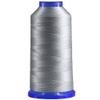 Selric [1200Yards / 26 Colors Available] Tex 135 Bonded Nylon Thread for Leather Sewing 420D/3 T135#138 Heavy Duty Upholstery Thread for Leather and Other Heavy FabricSilver view 1
