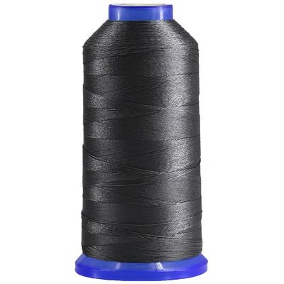 Selric [1300Yards / 26 Colors Available] Tex 90 Bonded Nylon Thread for Leather Sewing 280D/3 T90#92 Heavy Duty Upholstery Thread for Leather and Other Heavy FabricGrey