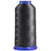Selric [1300Yards / 26 Colors Available] Tex 90 Bonded Nylon Thread for Leather Sewing 280D/3 T90#92 Heavy Duty Upholstery Thread for Leather and Other Heavy FabricGrey view 1