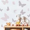 NAKLEO Painting Stencil for Crafts A5 5.9 x 8.3, Butterflies Spring Meadow Pattern, Reusable Plastic DIY & Scrapbooking Drawing Template, Decoupage Art Home Decor, Wall Wood Fabric Furniture view 3