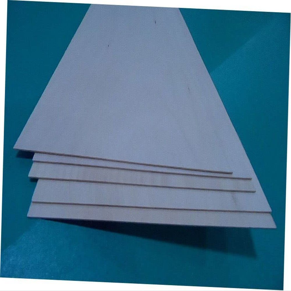 Bass Wood 3/64 X 6 X 24in (5) 3116 Suitable Wood Pieces for Wood Crafts and Projects
