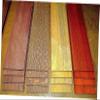 16 Pieces Thin Padauk, Leopardwood, Lemonaballi, & Purpleheart 12" X 3" X 1/8" Suitable Wood Pieces for Wood Crafts and Projects view 1