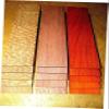 15 Pieces Kiln Dried Thin Leopardwood, Purpleheart, Padauk, 12" X 3" X 1/4" Suitable Wood Pieces for Wood Crafts and Projects view 1