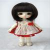 Lati Yellow Doll Wigs JD025 5-6inch 13-15cm 1/8 OB11 Short Cut Synthetic Mohair BJD Hair Fashion Doll Accessories (Coffce Black) view 1