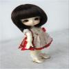 Lati Yellow Doll Wigs JD025 5-6inch 13-15cm 1/8 OB11 Short Cut Synthetic Mohair BJD Hair Fashion Doll Accessories (Coffce Black) view 4