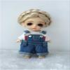 JD101 3-4inch 9-10inch Tymoshenk Character Tiny Doll Wigs. Circle Braide Synthetic Mohair BJD Hair (Blond) view 1