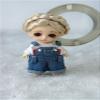 JD101 3-4inch 9-10inch Tymoshenk Character Tiny Doll Wigs. Circle Braide Synthetic Mohair BJD Hair (Blond) view 4