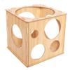Balloons Wood Balloon Sizer Cube Box Box Template Size Measurement Tool for Decorations, 29 x 29 x 29 CM Wedding Decor view 1