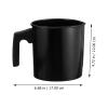 Healifty Candle Melting Pouring Pot 6.69 Inch Heat-Resistant Handle Wax Melting Pitcher with Dripless Spout for DIY Candle Making and Soap Making Crafts view 2