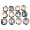 Marbling Patterned Ceramic Dishes Set, Terracotta Pinch Cereal Bowls, Vibrant Color Bowl for Kitchen, Cute Oatmeal Bowls Small Salad & Rice (Primary color: Navy Blue, Set: Set of 12) view 1