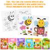 DGjianfei 24PCS Coloring Books Bulk for Kids Animal DIY Art Drawing Book (Bee) view 2