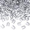 ANCIRS 200pcs 1/4inch Spiral Boning Sewing Tips for Undergarment, Stainless Steel Spiral Corset Boning Caps for Costume Bridal Gowns Dress DIY Crafts Decoration view 1