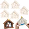 DIY Ceramic Nativity Stables, 12 Pieces view 1