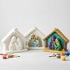 DIY Ceramic Nativity Stables, 12 Pieces view 4