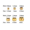 100pcs Stainless Steel Positioning Spacer Beads Ball Stopper Crimp End Beads for DIY Bracelets Jewelry Making Necklace Supplies ( Color : Steel , Size : 2mm ) view 4