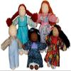 Weir Crafts Waldorf Doll Kit - 12" (Cocoa Skin/Brunette Hair) view 1