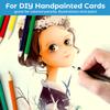 Ohuhu Cream-Colored Cardstock Paper, 100 Sheets - 8.5" x 11" Heavyweight 80 lb/216 gsm Card Stock for Crafts and DIY Card Making view 4