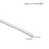 uxcell Leather Cord, 5.47 Yards 2.6mm Flat Suede String Strip for Purse Handbag Shoelace DIY Crafts Bracelet Making, Silver Tone 3Pcs view 2