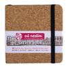 Talens Art Creation Cork Sketchbook - 12 x 12 cm - 140 g/m - 80 Sheets - Versatile Drawing Paper for Pencil, Pastel and More view 1