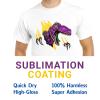 Sublimation Spray for Cotton, Sublimation Coating Spray, Quick Dry & Super Adhesion, High Gloss Sublimation Coating Supplies for All Fabric Polyester T-shirts Carton Wood Canvas Handbag100ML view 2