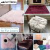 Ice Fabrics Faux Fur Fabric Squares - 10x10 Inches Pre-Cut Craft Fur - Shaggy Mohair Fabric for Costumes, Apparel, Rugs, Pillows, Decorations and More - Light Brown - 10"x10" view 3