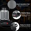 GIZMIT 1750W Gold Melting Furnace, 1150 Electric Digital Melting Furnace Machine with Graphite Crucible Gold, Silver, Copper and Aluminum Smelter Casting Refining Kiln Tools,2kg-Black with Network view 3