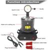 GIZMIT 1750W Gold Melting Furnace, 1150 Electric Digital Melting Furnace Machine with Graphite Crucible Gold, Silver, Copper and Aluminum Smelter Casting Refining Kiln Tools,3kg-Black with Network view 4