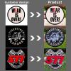 Custom Embroidery Patches, Personalized Morale Patches, Any Size or Logo can be Customized, Hook and Loop Sew on Iron on view 2