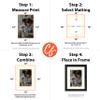 Craig Frames B251 Pre-Cut Mat Board for 8.5X11 Print, 11X14, Antique White view 2