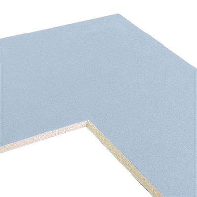 Craig Frames B534 Pre-Cut Mat Board for 4X6 Print, 5X7, Fountain Blue