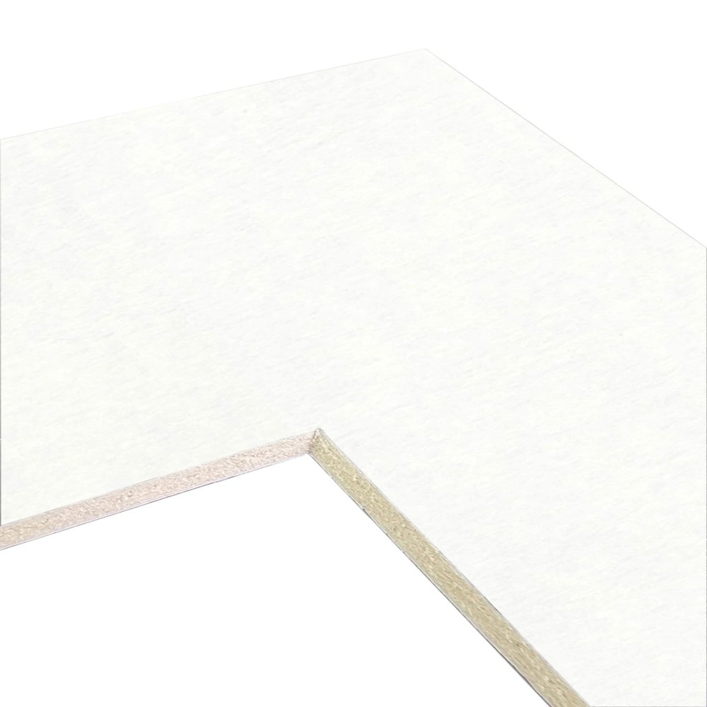 Craig Frames B097 Pre-Cut Mat Board for 8.5X14 Print, 12X18, Polar White