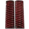 Buffalo Horn Handle Scales - (Impala Jigged) - (Wine Red) - (5.0 x 1.50 x 0.375) view 1