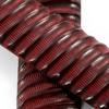 Buffalo Horn Handle Scales - (Impala Jigged) - (Wine Red) - (5.0 x 1.50 x 0.375) view 3